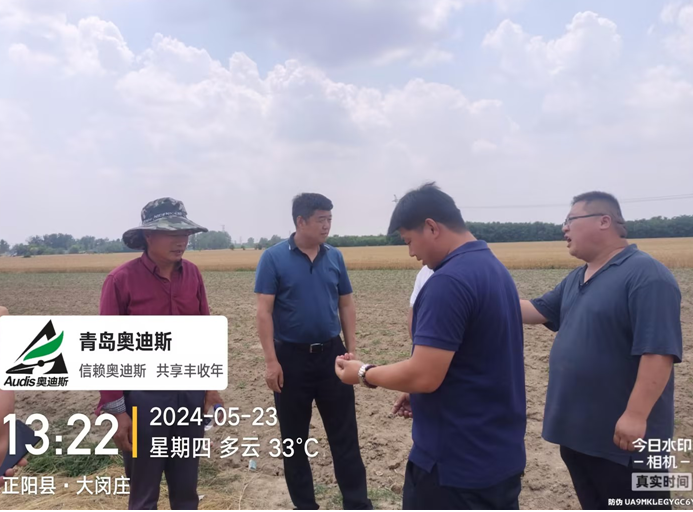 名譽董事長躬身入局下市場，田間地頭調(diào)研忙